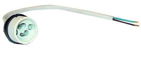 rutec GU10 Fassung+Zuleitung VDE, 55010