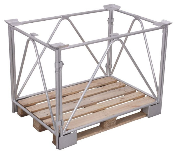 VARIOfit Palettenaufsatz Typ 68, verzinkt, Innenmaße: 1.205 x 810 mm, Nutzhöhe: 810 mm, vpa-080.012