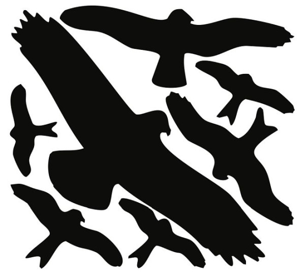 Moedel Vogelschutz-Set, Folie, 320x290 mm, 52339, 4004680025335