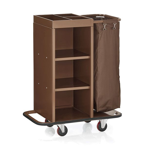 WAS Zimmerservicewagen, 93 x 47 x 109 cm, Stahlrahmen, lackiert, 4418000