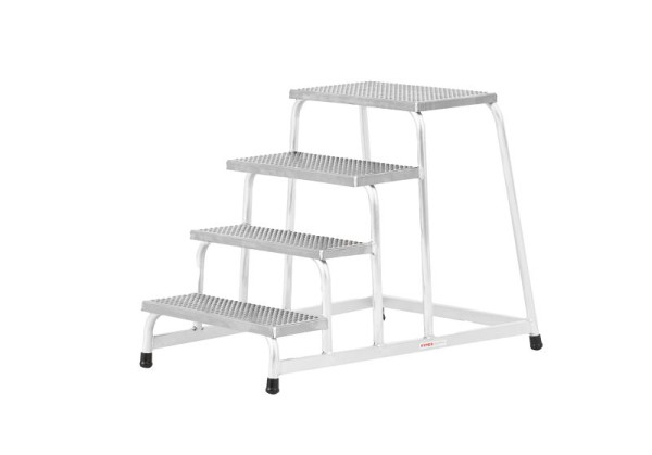 HYMER Maschinentritt, 4 Stufen, Standhöhe 0,80 m, 6878463