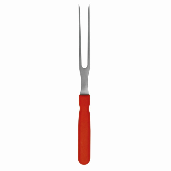 Schneider Wurstgabel, rot, 245 x 16 mm, Klingenlänge: 95 mm, Griff (rot), 177006