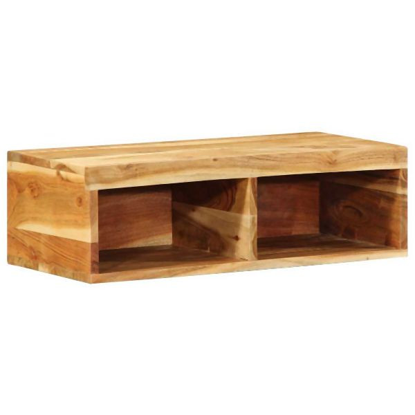 vidaXL TV-Wandschrank 60x30x19 cm Massivholz Akazie, 4017475