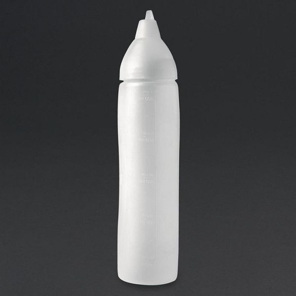 Araven klare tropffreie Soßenflasche 50cl, Polyethylen, CW112
