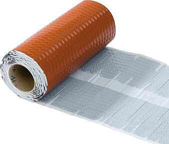 Iwetec Wand- und Kaminanschluss WK Alu Wabe, rot, VE: 5 m, 12010174