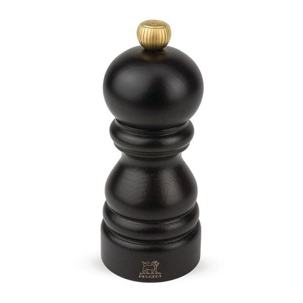 Peugeot Pfeffermühle dunkles Holz 12,7cm, hohe Qualität, P024