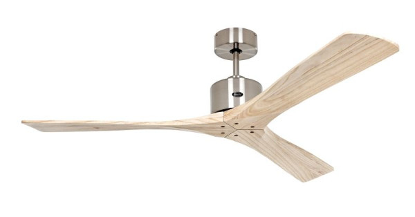 CasaFan Deckenventilator Macau Chrom gebürstet-Massivholz natur, 313266