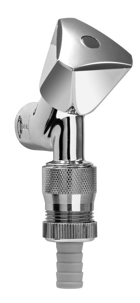 Benkiser Geräte-Anschluss-Ventil 1/2 Zoll mit Schlauchplatz-Sicherung mit Rückflussverhinderer, 7251275