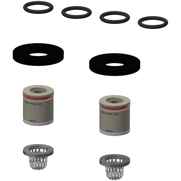 KWC Montageset, Dichtungen, O-Ringe, Rückflussverhinderern, Siebe, 2000105492