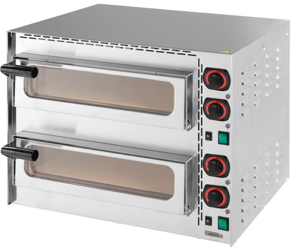 Casselin Pizzaofen - 400 - mit 2 Backkammern, CFRP2400