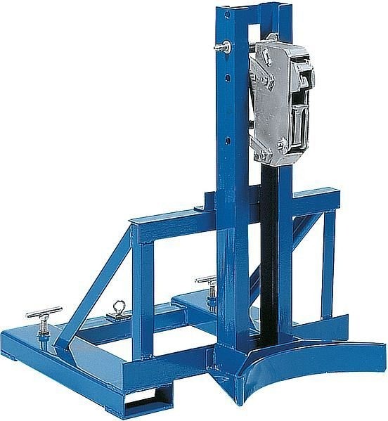 asecos Fassheber als Stapleranbau aus Stahl (für 1 Fass), 2542
