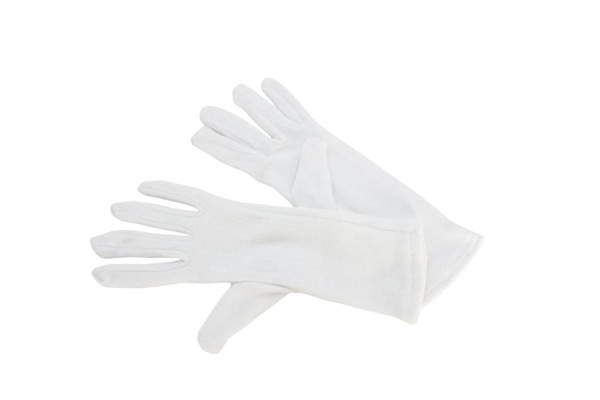 Schneider Baumwoll-Fingerhandschuh weiß, für Teiglings Herstellung, VE: 1 Paar, 310027