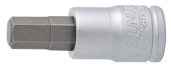 Unior Schraubendreher-Einsatz 1/4" für Innen-Sechskantschrauben, 3 mm, 607898