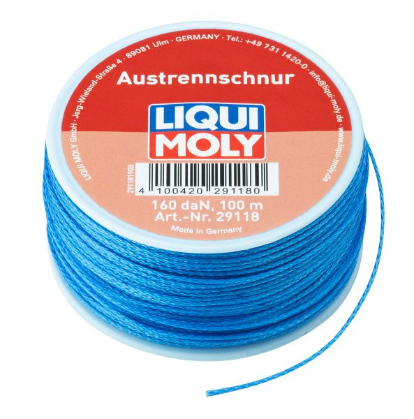 LIQUI MOLY Austrennschnur blau 160daN 100m, Karton, 29118