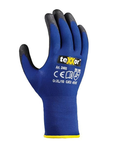 teXXor Nylon-Strickhandschuhe TOUCH, Größe: 11, VE: 12 Paar, 2402-11