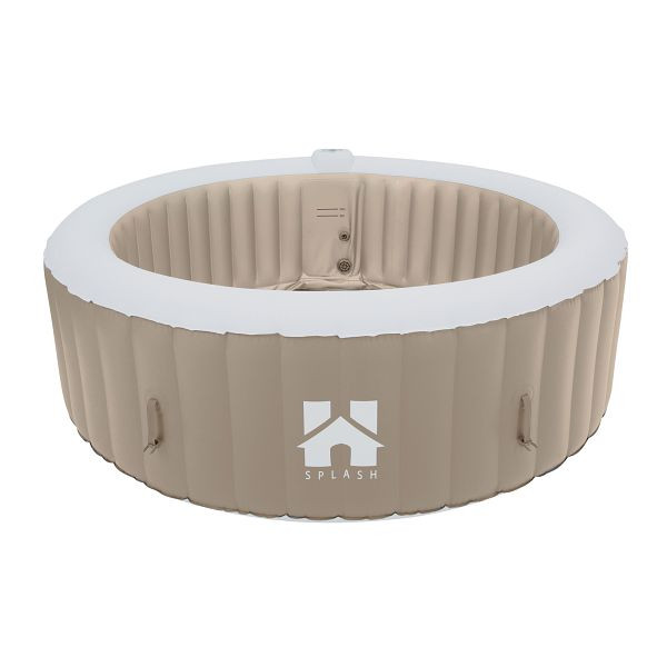 HOME DELUXE Outdoor Whirlpool SPLASH - Beige - 6 Personen, 48031
