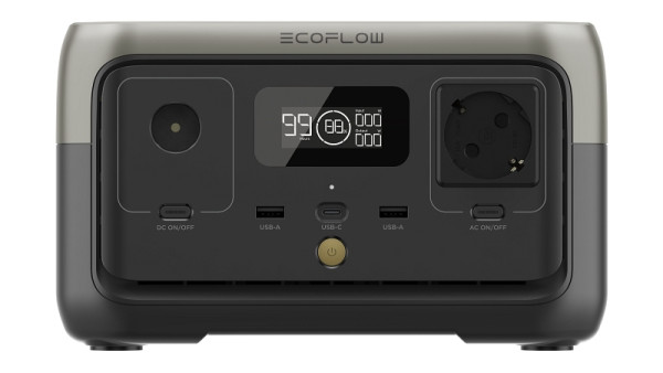 EcoFlow RIVER 2 Powerstation, ZMR600-B-EU