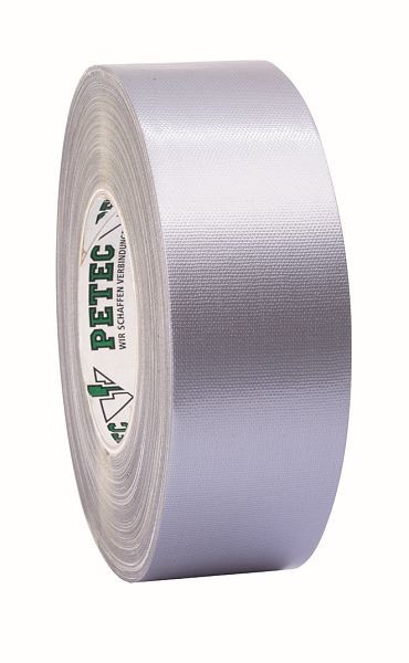 Petec Power Tape/Panzerband, Silber, 50mm x 50 m, VE: 6 Stück, 86250