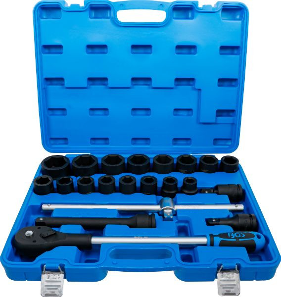 BGS Kraft-Steckschlüssel-Satz, 20 mm (3/4"), 21-teilig, 5258