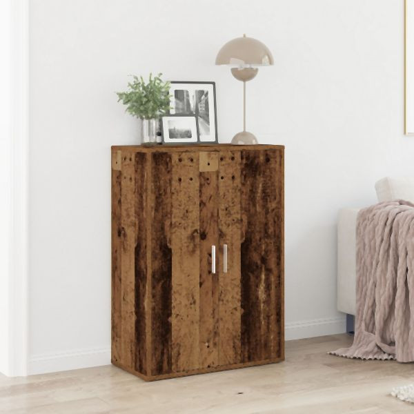 vidaXL Sideboard Alteiche 60x31x84 cm Ingenieurholz, 862261