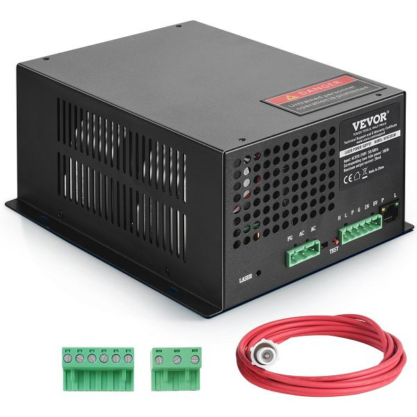 VEVOR CO2-Laser-Netzteil für 100-W-Laserröhren-Lasergravierer/-schneider, -30-65℃, EYHTJGGDY1000KR1IV7