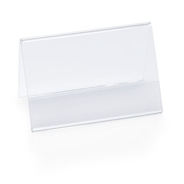 WAS Kartenhalter, 9 x 5 x 6 cm, Acryl, 1413090, 4044925043885