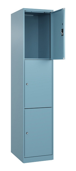 C+P Schließfachschrank Evolo PLUS, 3 Fächer, 1850x400x500mm, 0010/0010, 049000-123 S10021
