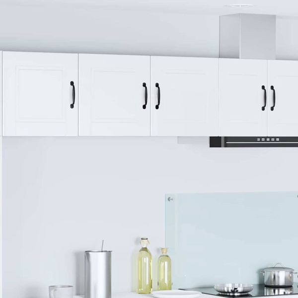 vidaXL Küchenwandschrank Hochglanz Weiß 80 x 31 x 40 cm Holzwerkstoff, 885289