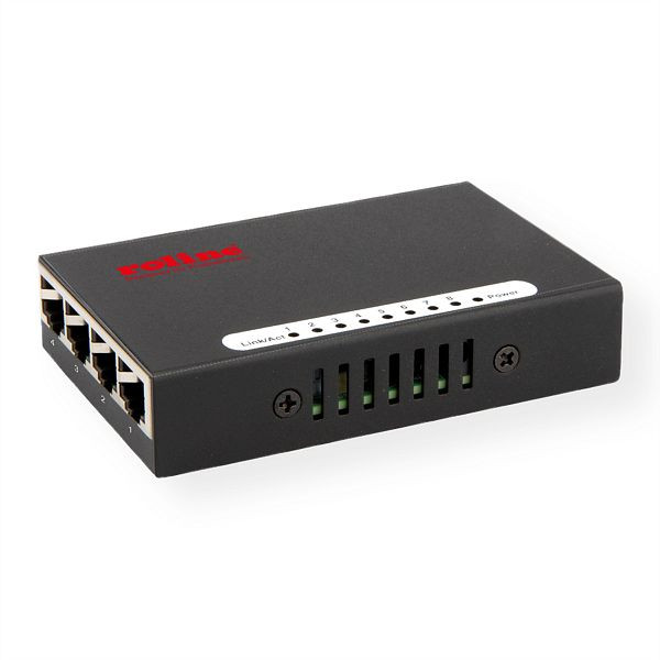 ROLINE Gigabit Ethernet Switch, Pocket, 8 Ports, 21.14.3530