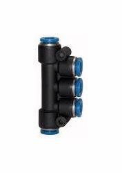 Riegler T-Mehrfachverteiler mit Steckanschluss, 109871