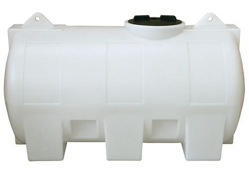 DENIOS Horizontaltank aus Polyethylen (PE), 750 Liter Volumen, natur-transparent, 256978
