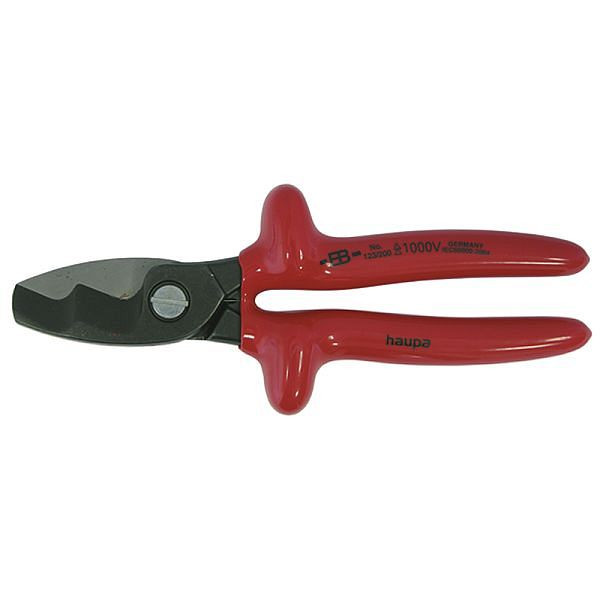 Haupa VDE-Zweischneiden-Kabelschere max. 20 mm, 200128, 4011923161903