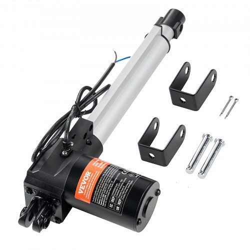 VEVOR 6000N Linear Actuator DC 12V, IP44, 200mm Hub, ≤50dB, 5 mm/s Fahrgeschw., Elektrische Türöffner, ZXXXZXQ8INCHTAMZ2V9