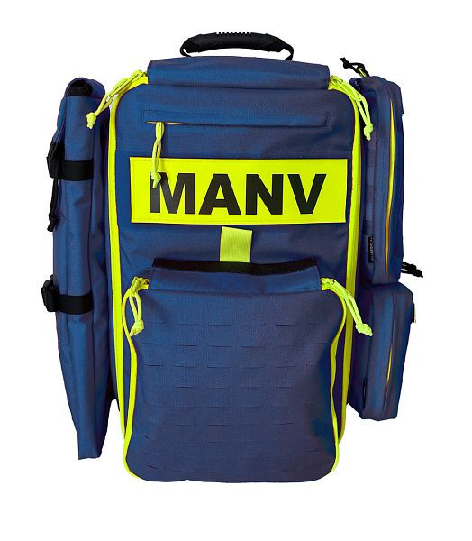 ultraMEDIC MASCAL RESPONSE PACK - Notfallrucksack zur Erstversorgung mehrerer Verletzter (MANV), blau, SAN-5011-BL