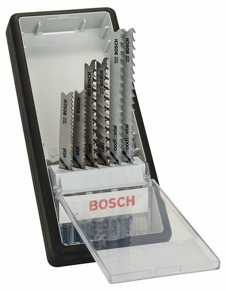 Bosch Stichsägeblatt-Set Robust Line Progressor, U-Schaft, 6-teilig, 2607010532