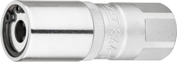 Hazet Stehbolzen-Ausdreher, Vierkant hohl 12,5 mm (1/2 Zoll), 23 mm, Stehbolzen Durchmesser: 6 mm, 844-6