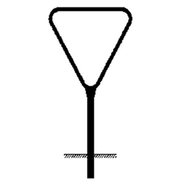 Stein HGS Rohrrahmen Typ 2, SL 630 mm, Ø SR 60,3/2,0 mm, Ø RR 26,9/1,75 mm, ae06261