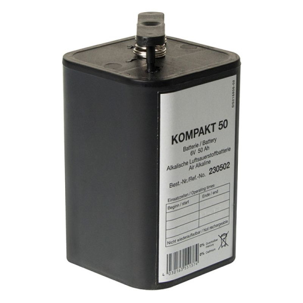 Stein HGS Luftsauerstoff-Batterie Kompakt 50, 6V-/ 50Ah, VE: 20 Stück, 18451