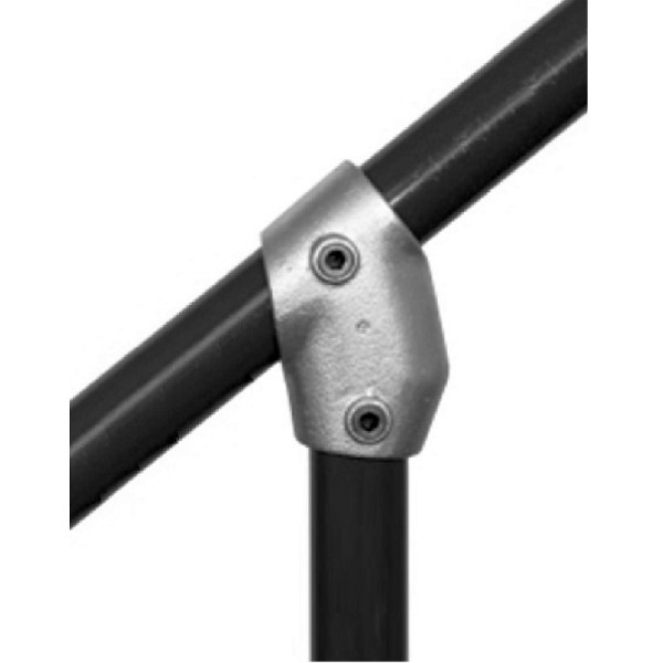 Stein HGS T - Stück kurz 30°- 60°, aus Temperguss, Rohr Ø 48 mm, VE: 10 Stück, 62516.0004