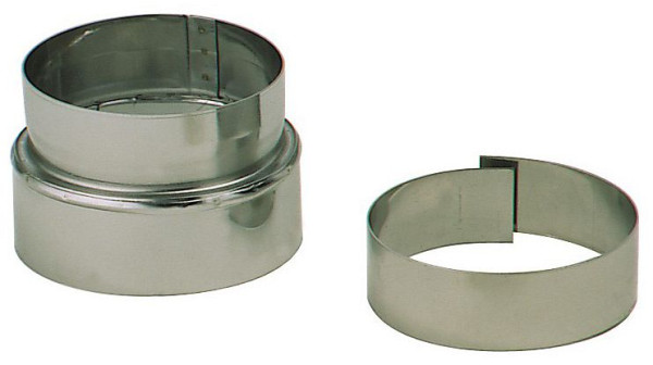 ZANUSSI Abgaskamin-Verbindungsring, für 400 mm-Elemente, Ø in mm: 120-130, 406206127