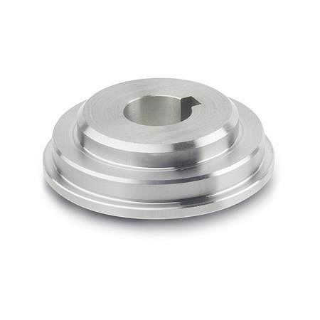 Ganter Bundbuchsen für GN 264, Stahl (GN 268-24-K12), VE: 25 Stück, 268-24-K12