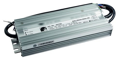 rutec DALI Dimm-Aktor 100-240V 24V-/199W für VARDAflex 1 Kanal 1 Adresse, 85785