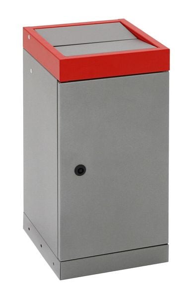 stumpf Abfalltrennung ProTec-Plus, graualu/3000, verzinkter Innenbehälter, 30 Liter, 607-030-0-2-300