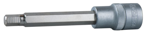 KS Tools 1/2" Bit-Stecknuss Innensechskant, lang, 4mm, 917.1331