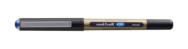 Uni-Ball Tintenroller UB-150 Eye broad - 0,65 mm, blau, 148052