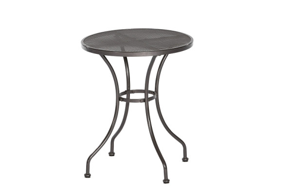 Merxx Delos Tisch, rund, Ø 60 cm, Aluminiumgeflecht, 21611-217