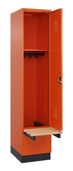 C+P Spind Evolo PLUS, 1 Abteile, 1950x400x815mm, 2004/2004, Zylinderschloss, 049040-12 S10050