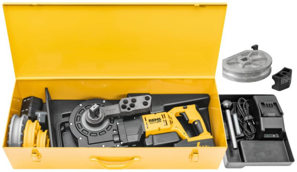 REMS Akku-Rohrbieger Curvo 22V Set 15+18+22+28, 580053 R220