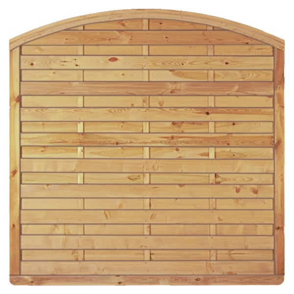 T&J Avantgarde-Serie Bogen, 180 x 180/160 cm, kdi-grün, Rahmen 45/68 mm, Lamellen glatt,geschr., 23911