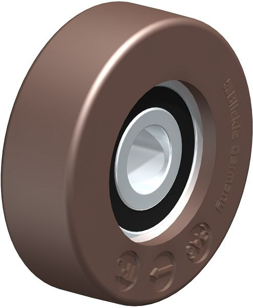 Blickle FPU 35x11/8-7K Rad aus Blickle Besthane®, Braun, 760837